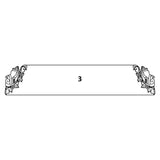 Gray Granite Double Flat Grave Marker Headstone The Memorial Man.