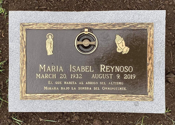 Bronze Grave Markers