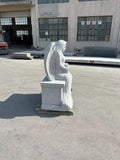 Sculpted Angel Cremation Bench Memorial The Memorial Man.