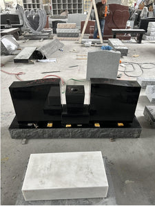 Black Granite Companion Wing Stone The Memorial Man.
