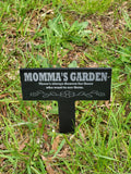 Laser Engraved Slate Garden Stake The Memorial Man.