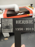 Laser Engraved Slate Garden Stake The Memorial Man.