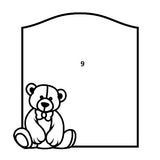 Blue Ridge Granite Slanted Upright Headstone with Vase, (Choose Your Design) The Memorial Man.